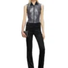 pantalon 5 poches p-ebbey en satin stretch
