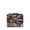 Play bi-fold zip ii Petit portefeuille en PU brillant imprimé