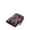 Play bi-fold zip ii Petit portefeuille en PU brillant imprimé