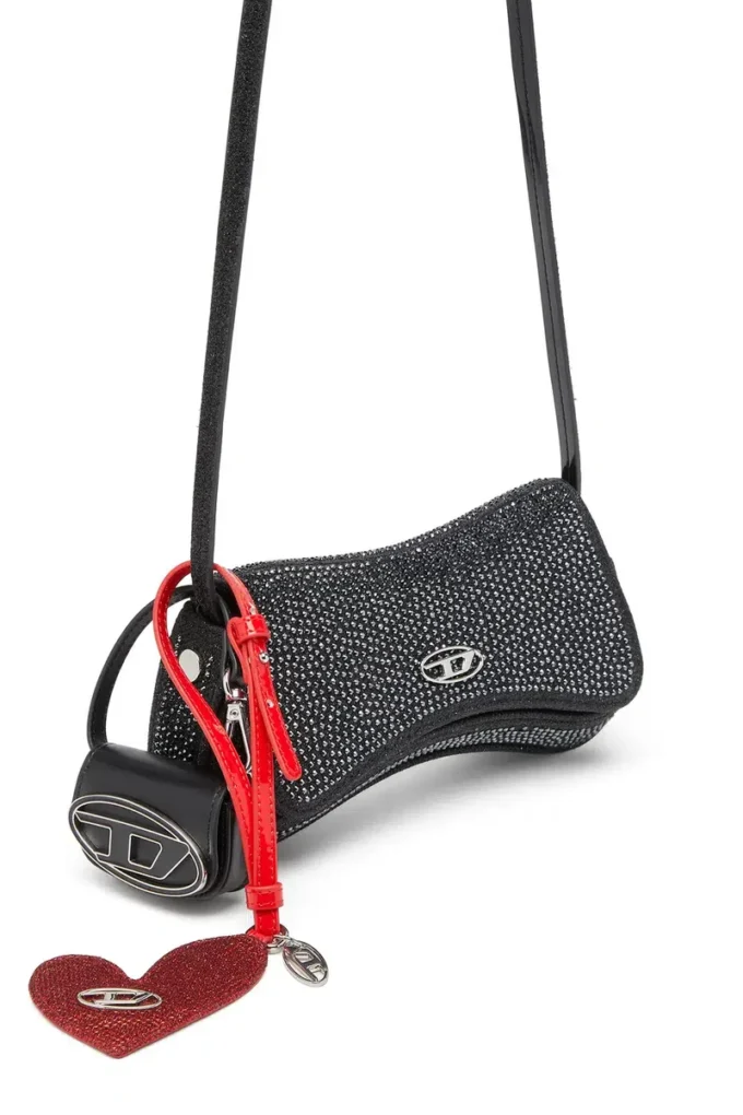 play clutch Play-Clutch en denim cristal