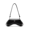 play crossbody Sac à bandoulière Play en cuir semi-brillant