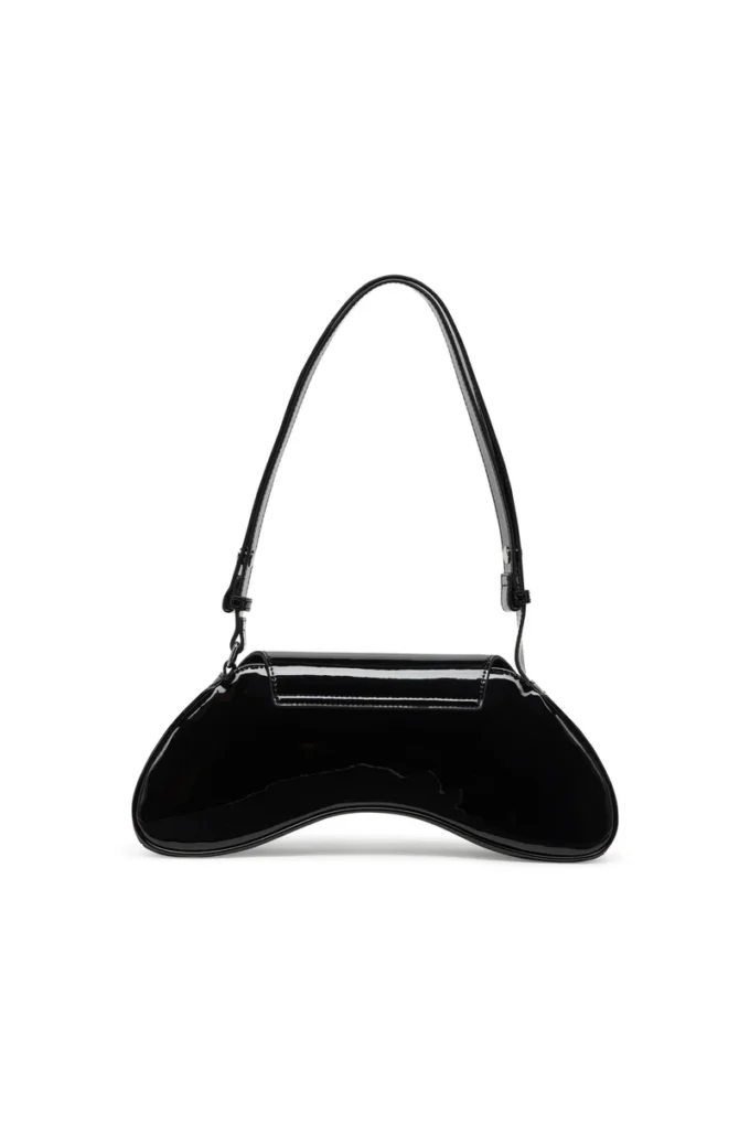 play crossbody Sac à bandoulière Play en PU brillant