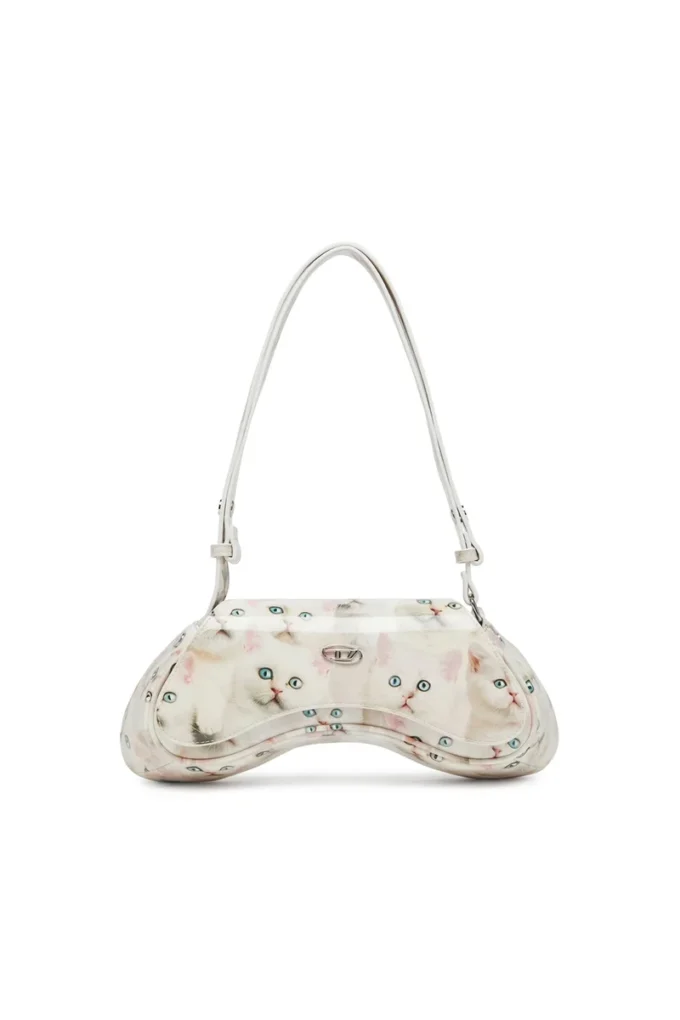 play crossbody Sac à bandoulière Play en PU brillant imprimé