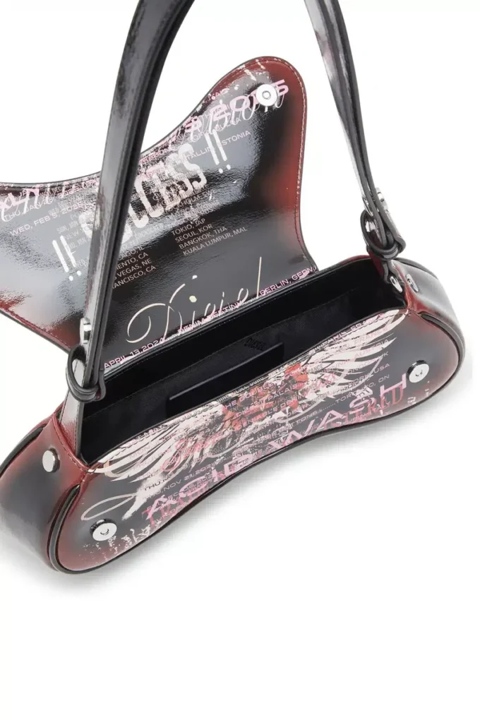 play crossbody Sac à bandoulière Play en PU brillant imprimé