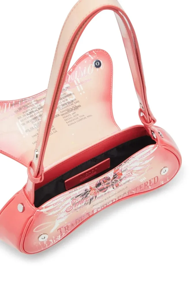 play crossbody Sac à bandoulière Play en PU brillant imprimé