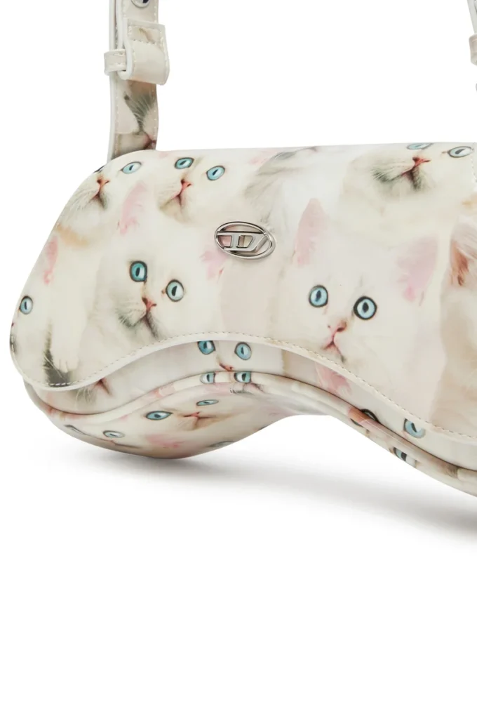 play crossbody Sac à bandoulière Play en PU brillant imprimé