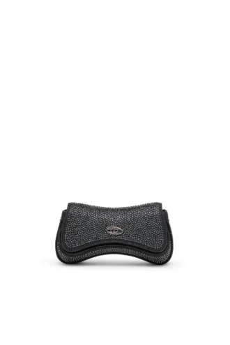 play crossbody xs Sac à bandoulière Play-Mini en lurex cristal