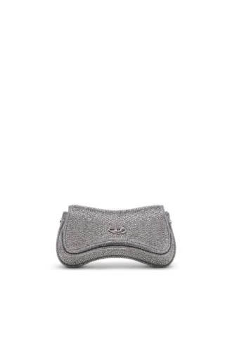 play crossbody xs Sac à bandoulière Play-Mini en lurex cristal