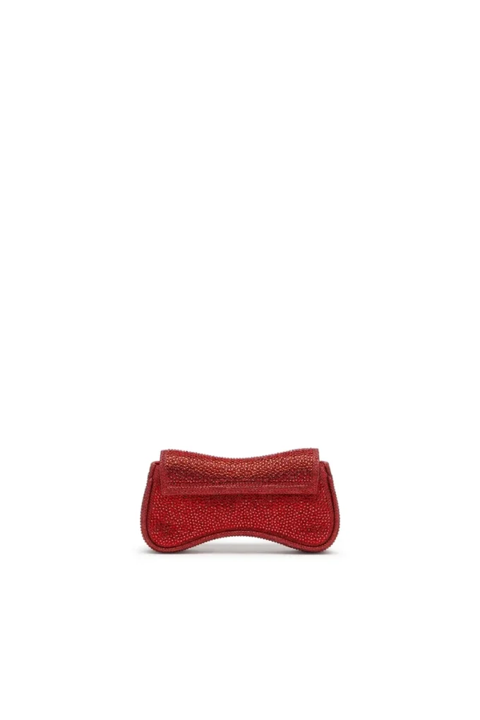 play crossbody xs Sac à bandoulière Play-Mini en lurex cristal