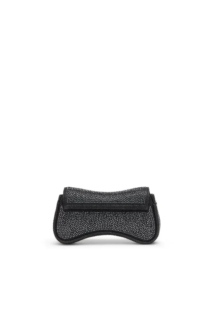 play crossbody xs Sac à bandoulière Play-Mini en lurex cristal