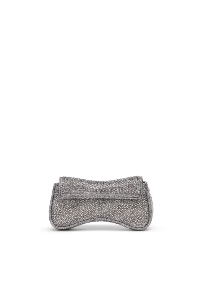 play crossbody xs Sac à bandoulière Play-Mini en lurex cristal