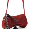 play crossbody xs Sac à bandoulière Play-Mini en lurex cristal