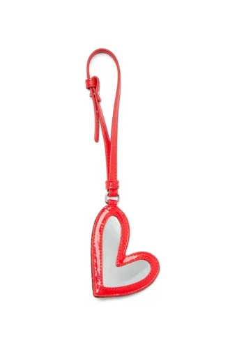 play mirror Charm cœur avec logo en métal