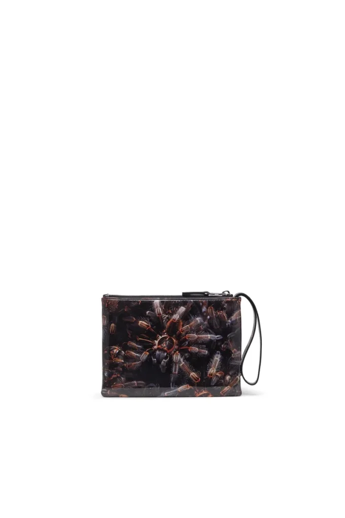 play pouch ii Pochette en PU brillant imprimé