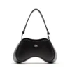 Play shoulder Sac à bandoulière en cuir semi-brillant Play