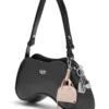 Play shoulder Sac à bandoulière en cuir semi-brillant Play