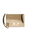 Pochette 1DR iii Pochette zippée en cuir miroir