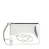 Pochette 1DR iii Pochette zippée en cuir miroir