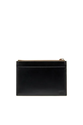 Pochette 1DR iii Pochette zippée en cuir miroir