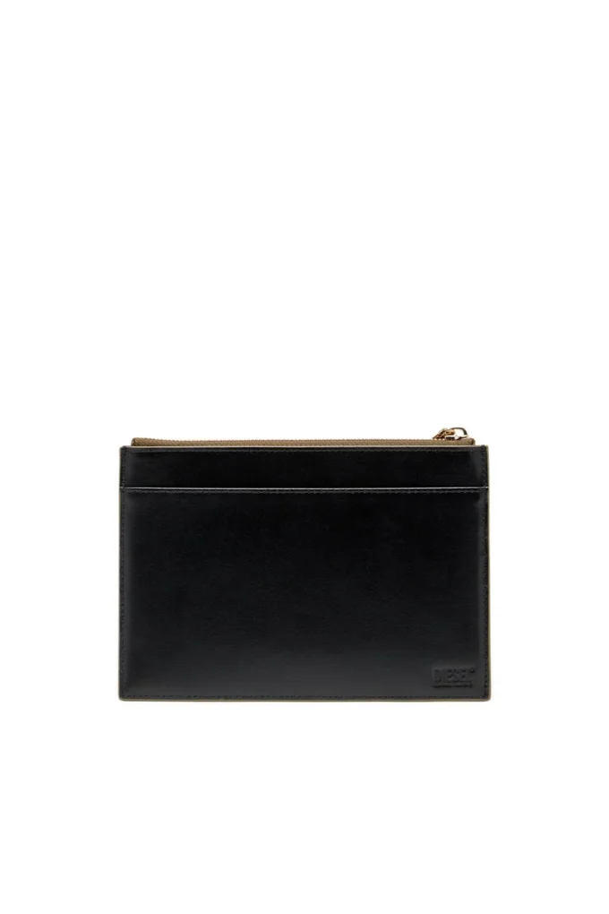 Pochette 1DR iii Pochette zippée en cuir miroir
