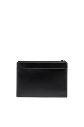 Pochette 1DR iii Pochette zippée en cuir miroir