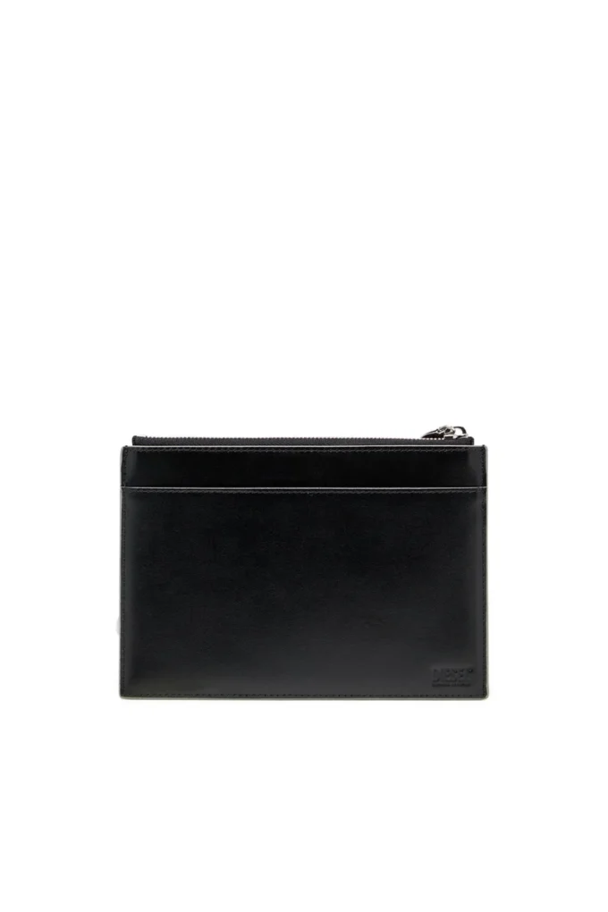 Pochette 1DR iii Pochette zippée en cuir miroir