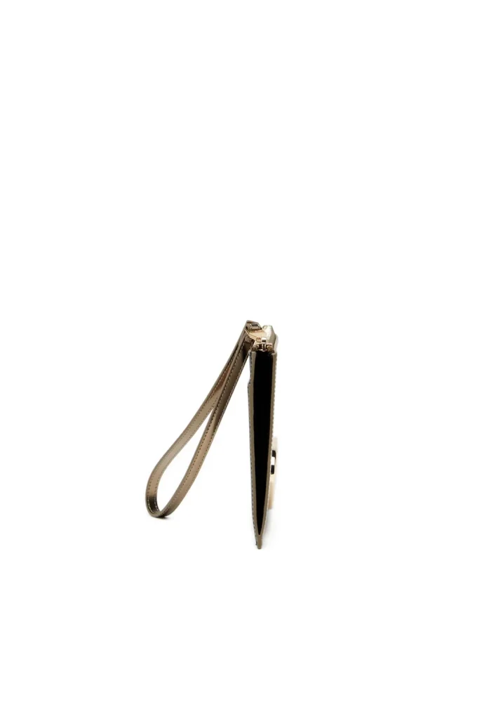 Pochette 1DR iii Pochette zippée en cuir miroir