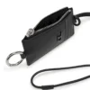 Porte-badge rave Porte-badge en cuir nappa