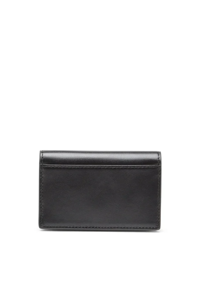 Porte-cartes 1DR iv Porte-cartes en cuir avec Oval D émaillé