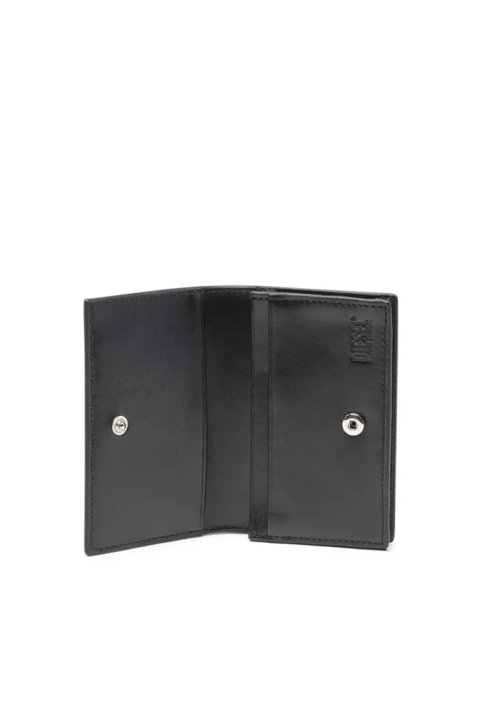 Porte-cartes 1DR iv Porte-cartes en cuir avec Oval D émaillé