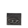 Porte-cartes 1DR Porte-cartes en coton délavé et cuir