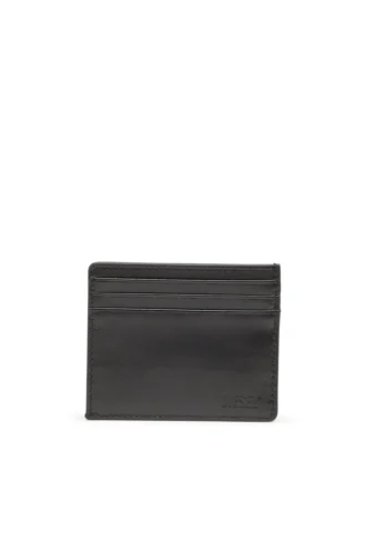 Porte-cartes 1DR Porte-cartes en coton délavé et cuir