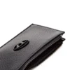 Porte-cartes hissu evo iii Porte-cartes plat en cuir grainé