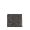 Portefeuille 1DR à deux volets et compartiment à monnaie 3D en denim délavé