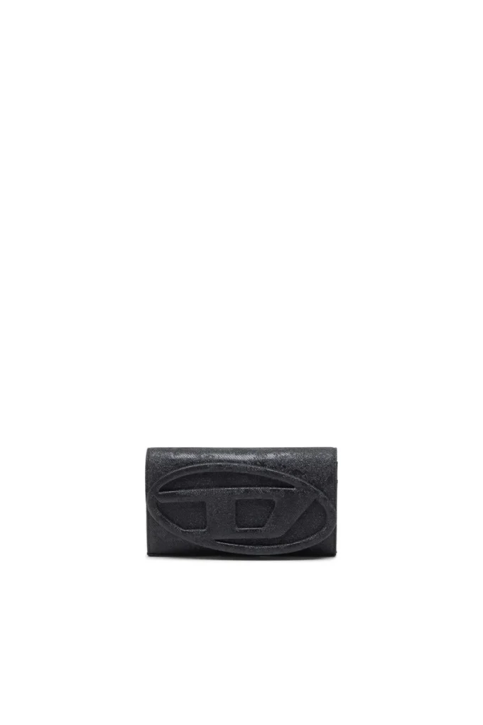 Portefeuille à bandoulière 1DR Portefeuille en lurex camouflage pailleté