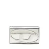 Portefeuille à bandoulière 1DR Sac portefeuille en cuir miroir