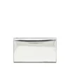 Portefeuille à bandoulière 1DR Sac portefeuille en cuir miroir