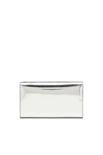 Portefeuille à bandoulière 1DR Sac portefeuille en cuir miroir