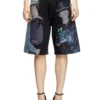 pr-d-rixford-s Short en denim avec imprimé multicolore