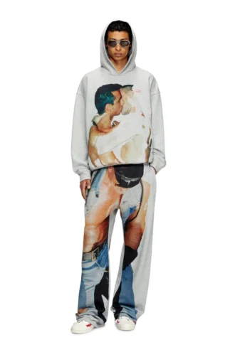 pr-s-boxt-hood-tom25 Sweat à capuche avec imprimé graphique