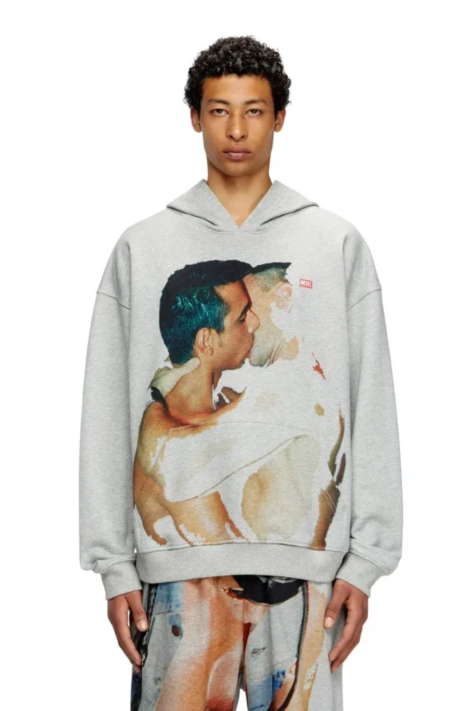 pr-s-boxt-hood-tom25 Sweat à capuche avec imprimé graphique