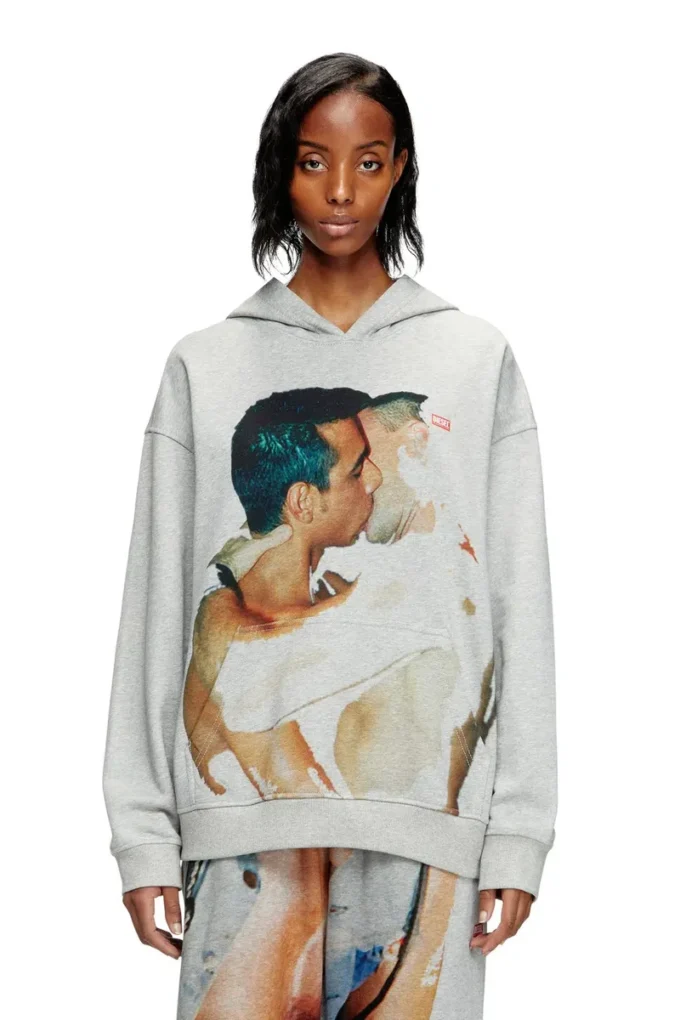 pr-s-boxt-hood-tom25 Sweat à capuche avec imprimé graphique