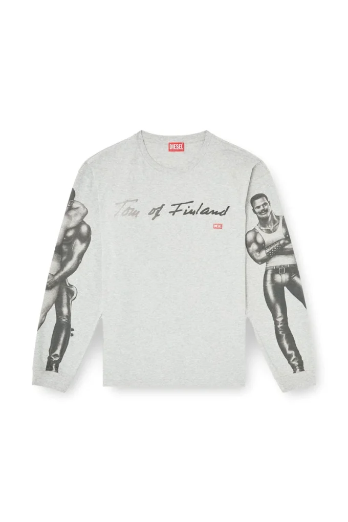 pr-t-boxt-ls-tom25 T-shirt à manches longues avec imprimé graphique