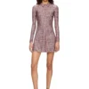 Robe en polyamide et élasthanne avec imprimé bouclé