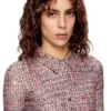 Robe en polyamide et élasthanne avec imprimé bouclé