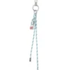 rope ii Charm en métal et corde avec pendentif Diesel