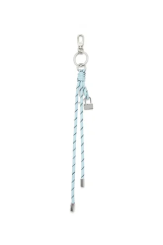 rope ii Charm en métal et corde avec pendentif Diesel