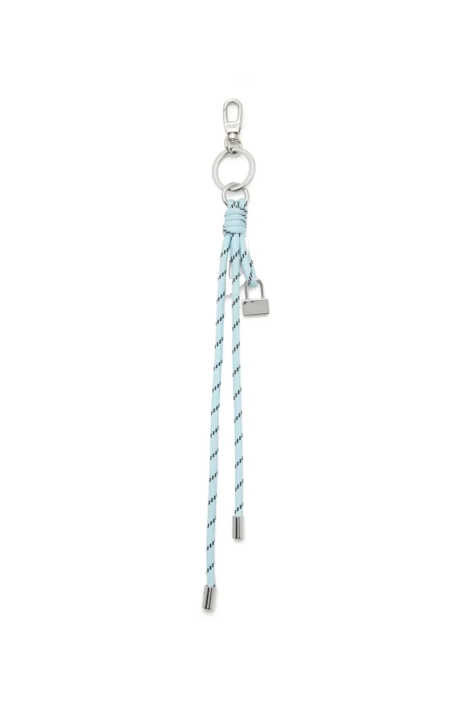 rope ii Charm en métal et corde avec pendentif Diesel