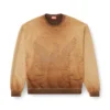 s-aron Sweat-shirt délavé avec logo Phoenix dévoré
