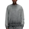 s-aron Sweat-shirt délavé avec logo Phoenix dévoré